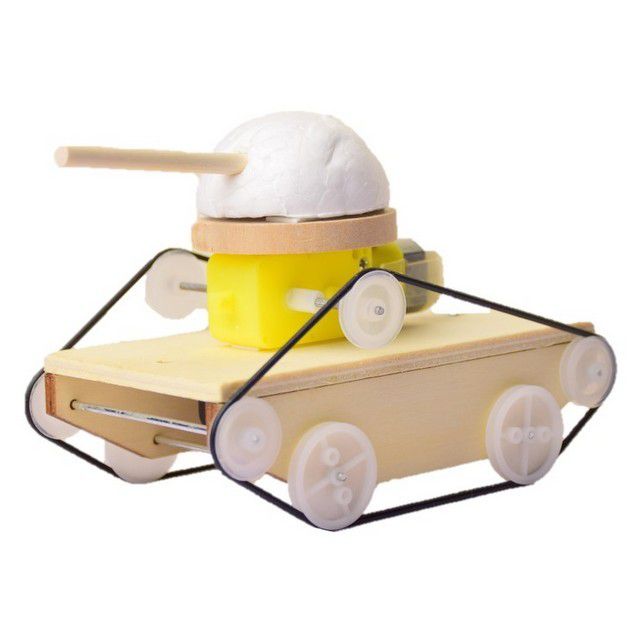 DIY Wooden Tank STEM Kit